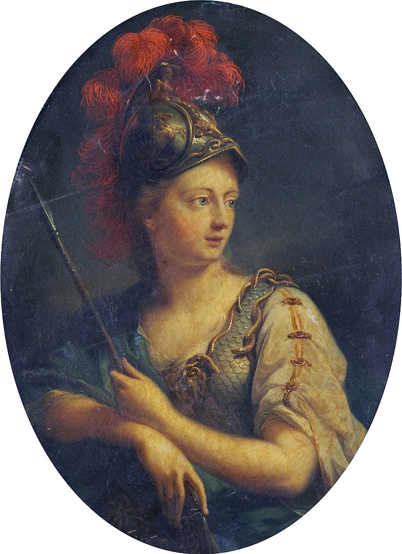 Minerva in armatura - Gemäldegalerie Alte Meister